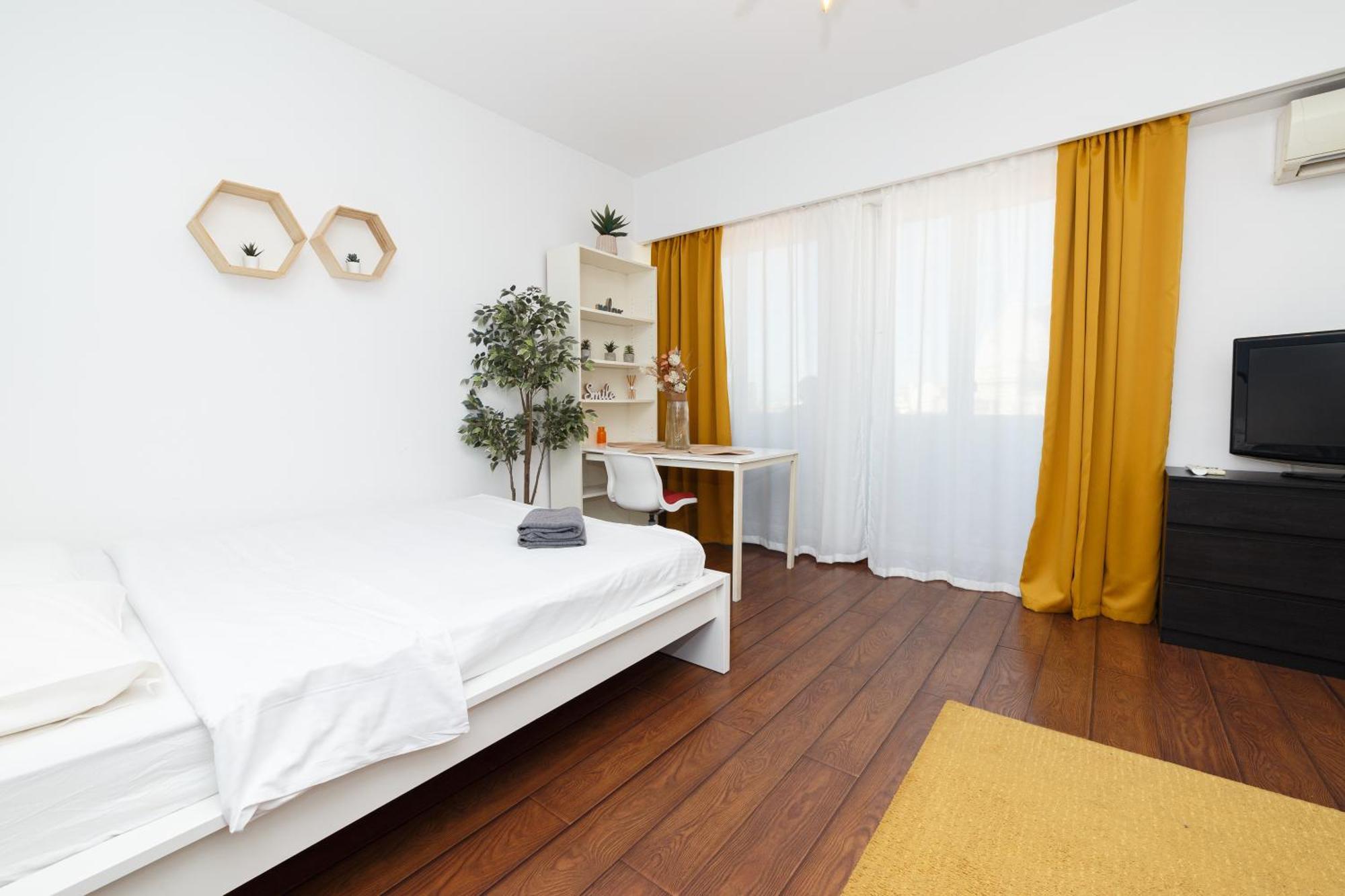Roof Top Apartments Bukares Bagian luar foto